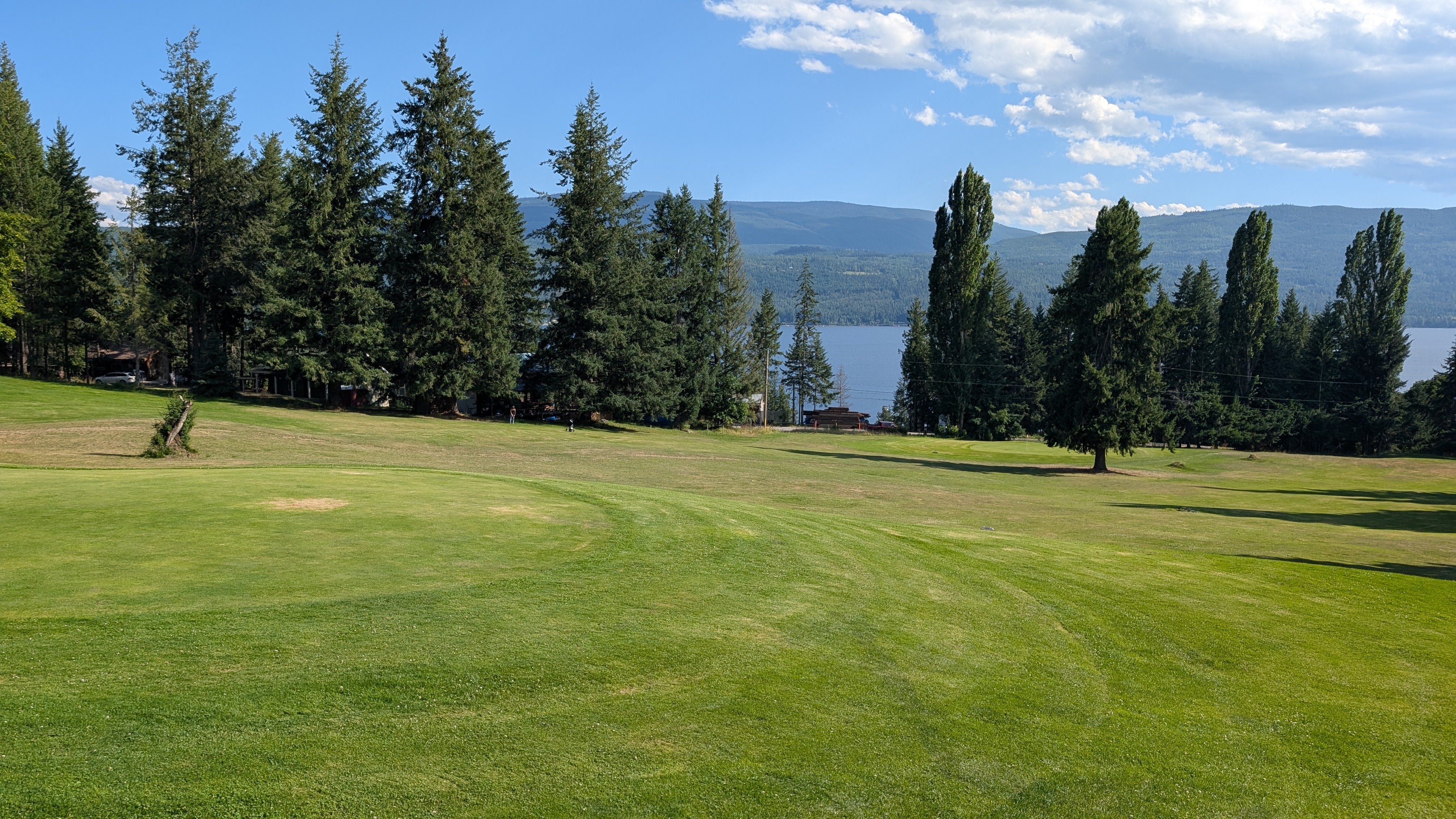 Lake view fairway